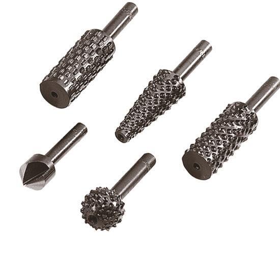 Zestaw zdzierów DO DRWENA z fazownikiem 2540000 5 szt. WOLFCRAFT