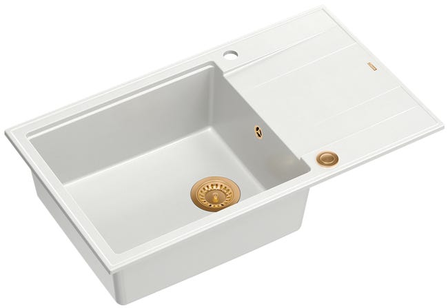 Zlewozmywak granitowy Evan 136 XL Quadron