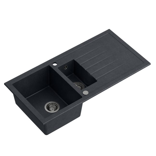 Zlewozmywak granitowy Lungo Quadron