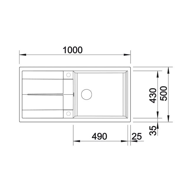 Zlewozmywak granitowy Metra XL 6S Blanco