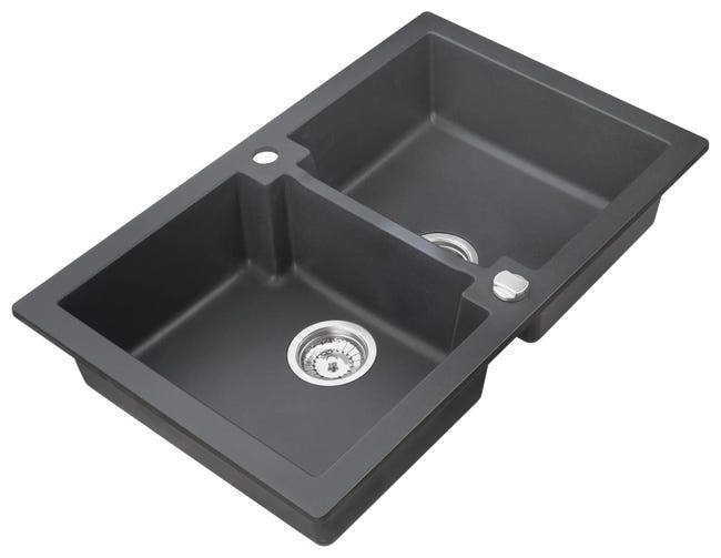 Zlewozmywak granitowy Mojito 160 Axis
