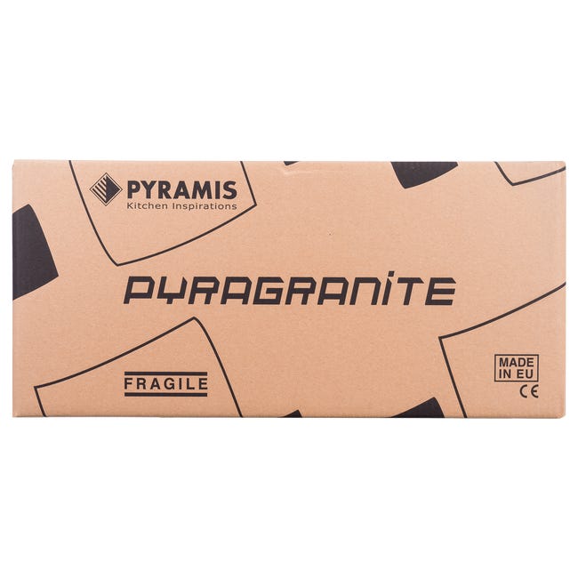 Zlewozmywak granitowy Senar 2C Pyramis
