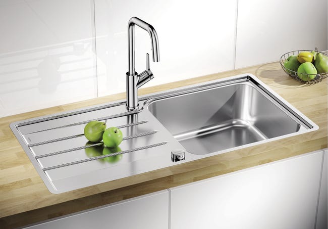 Zlewozmywak stalowy Lemis XL 6 S-IF Blanco