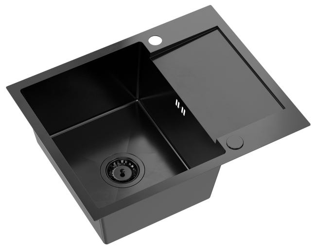 Zlewozmywak stalowy Musso Quadron