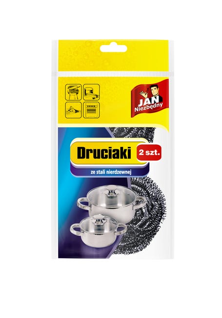 Zmywak druciany 2 szt. Jan Niezbędny
