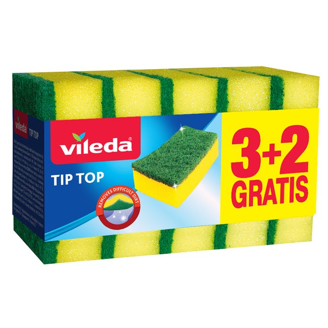 Zmywak kuchenny gąbka 5 szt. Vileda