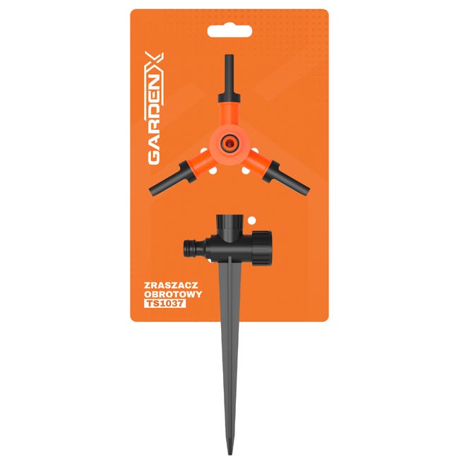 Zraszacz ogrodowy obrotowy TS1037 Gardenx