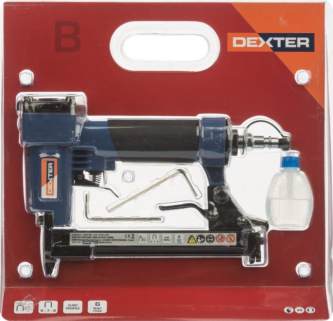 Zszywacz pneumatyczny TYP 80 6 - 7B 40 L / min DEXTER