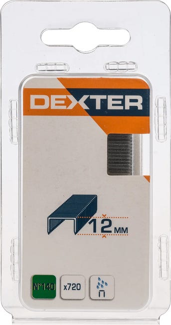 Zszywki Typ 140 720 szt. 10.6 / 12 mm Dexter