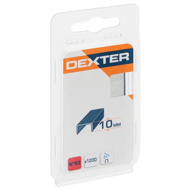 Zszywki Typ 53 1200 szt. 11.4 / 10 mm Dexter