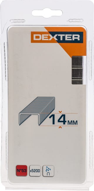 Zszywki Typ 53 5200 szt. 11.4 / 14 mm Dexter