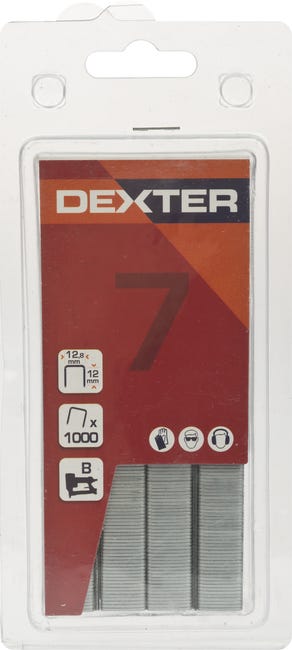 Zszywki Typ 80 1000 szt. 12.29 / 12 mm Dexter