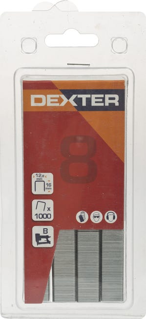 Zszywki Typ 80 1000 szt. 12.29 / 16 mm Dexter