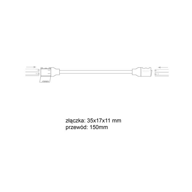 Złącze do taśm LED NEON 12 mm Goldlux