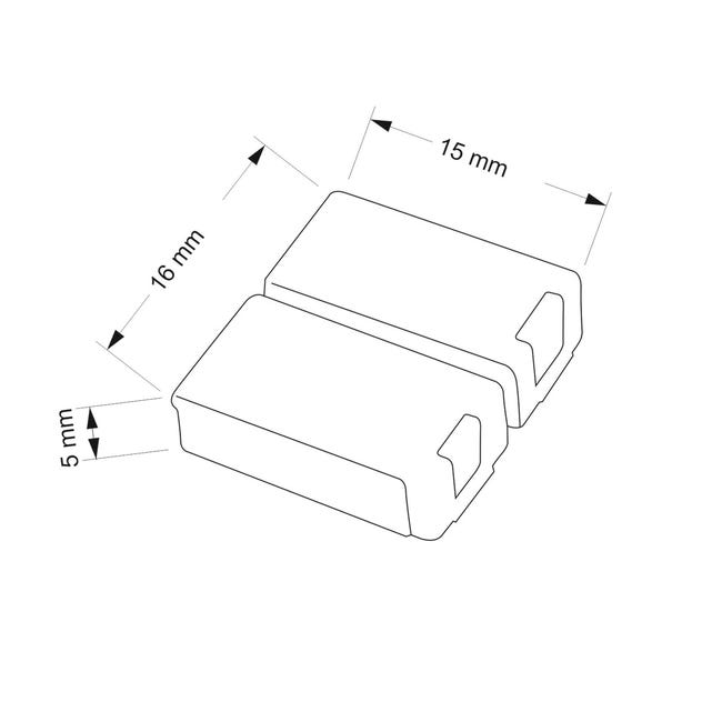 Złącze do taśm LED RGBW 10 mm Goldlux