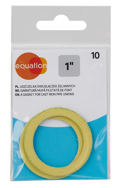 uszczelka płaska uszczelka dwuzłączek żeliwnych 1'' EQUATION