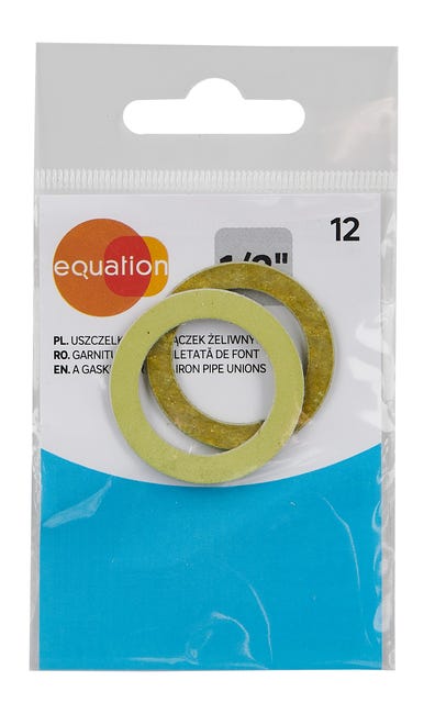 uszczelka płaska uszczelka dwuzłączek żeliwnych 1/2'' EQUATION