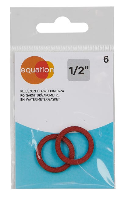 uszczelka płaska uszczelka fibrowa 1/2'' wodomierza EQUATION