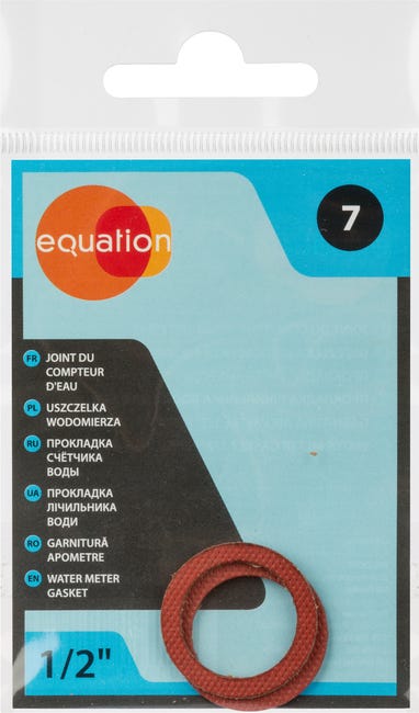 uszczelka płaska uszczelka fibrowa 1/2'' wodomierza EQUATION