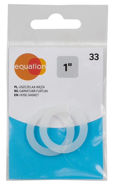 uszczelka płaska uszczelka węża 1'' silikon EQUATION