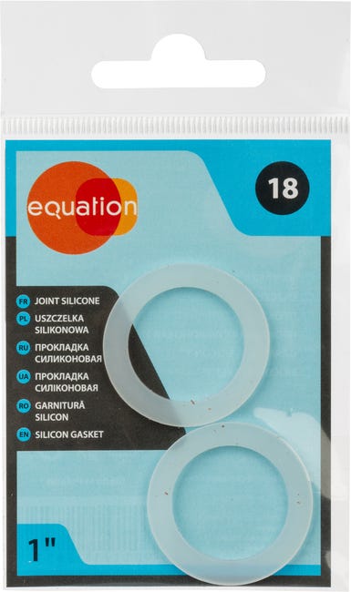 uszczelka płaska uszczelka węża 1'' silikon EQUATION