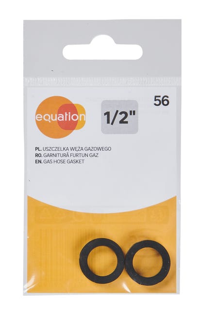 uszczelka płaska uszczelka węża gazowego  1/2'' EQUATION