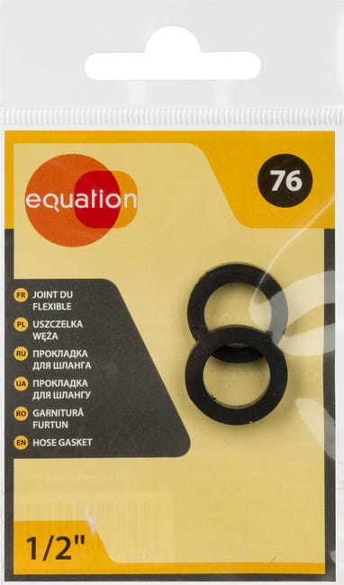 uszczelka płaska uszczelka węża gazowego  1/2'' EQUATION