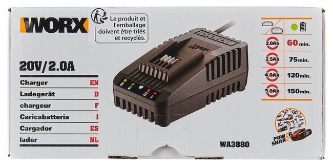 Ładowarka 20V Worx
