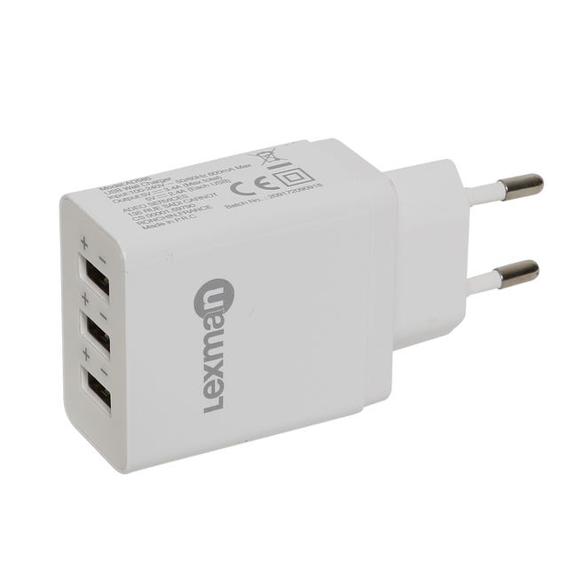Ładowarka 3x USB A LEXMAN