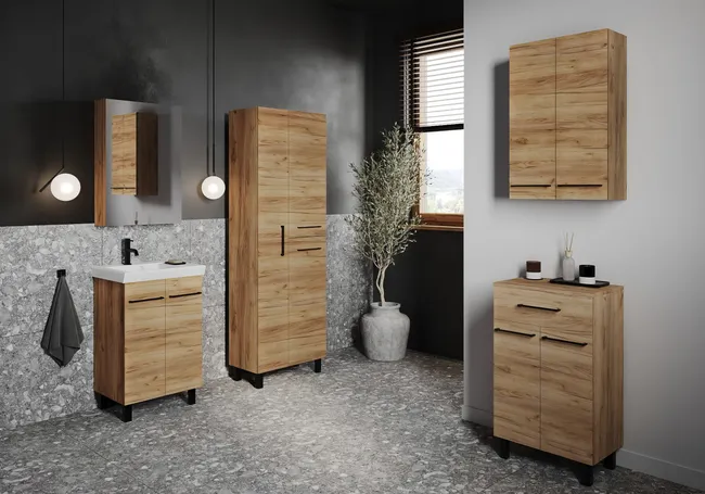 Łazienkowa szafka wisząca Easier 50 Sensea