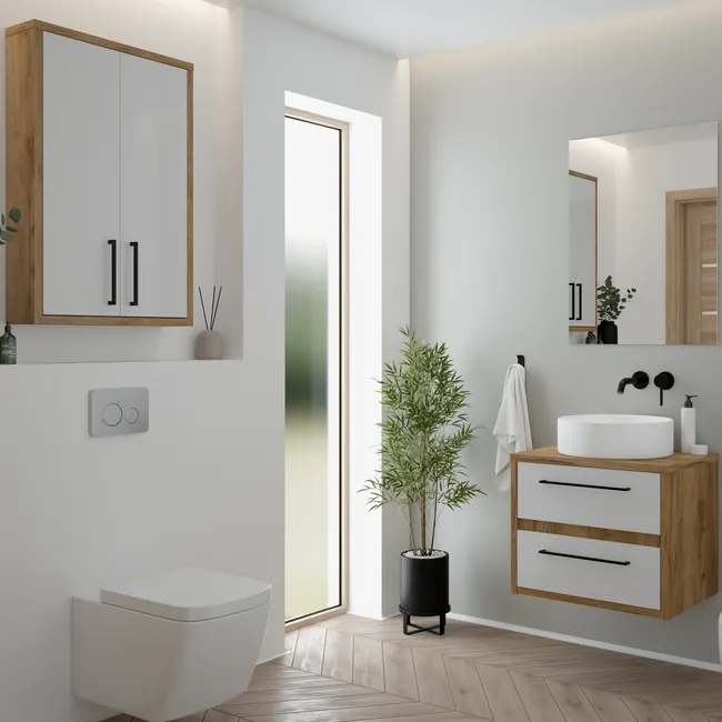 Łazienkowa szafka wisząca Empoli 60 X 90 X 15 Nas