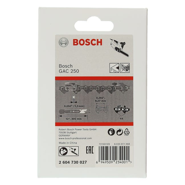 Łańcuch tnący do piły GAC250 BOSCH