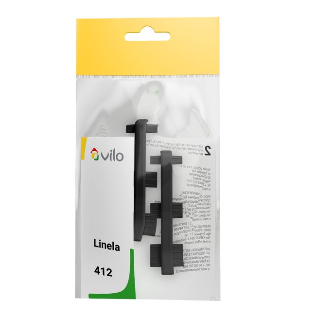 Łącznik do listwy przypodłogowej Linela 412 czarny Vilo