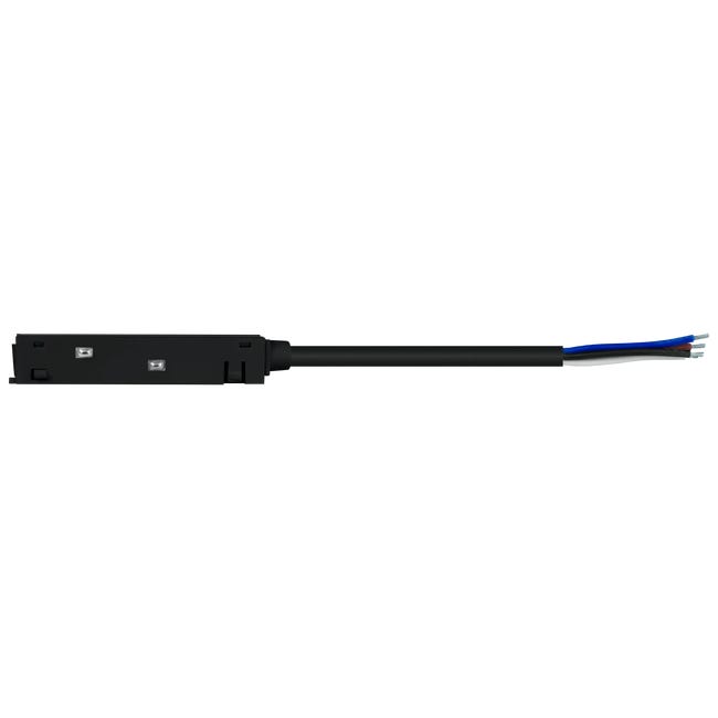 Łącznik zasilający kabel M-Line 1 m czarny DPM