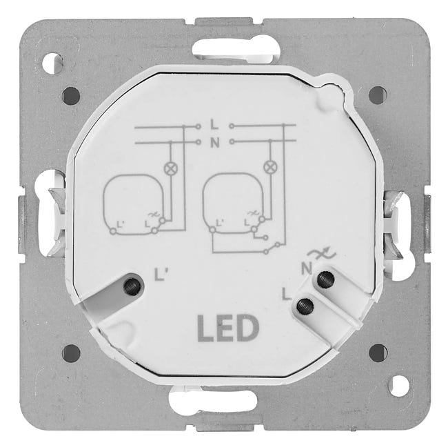 Ściemniacz do LED Biały FLAVIA ELEKTRO-PLAST