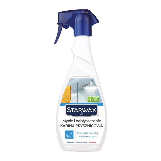 Środek czyszczący ŁAZIENKA kabiny prysznicowe 0.5 l STARWAX