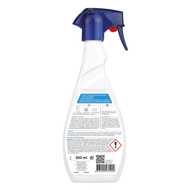 Środek do czyszczenia lodówki i mikrofalówki KUCHNIA 0.5 l STARWAX