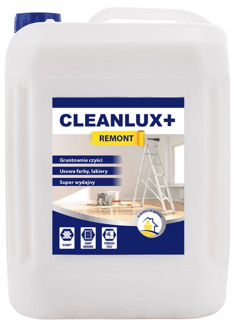 Środek do gruntownego czyszczenia po remoncie Cleanlux Plus