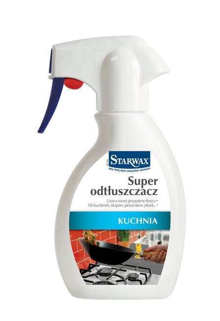 Środek do odtłuszczania SUPER ODTŁUSZCZACZ kuchnia 0.25 l STARWAX