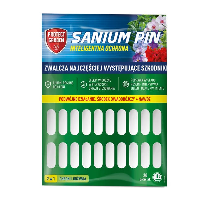 Środek owadobójczy Sanium 40g / 20 pałeczek Protect Garden