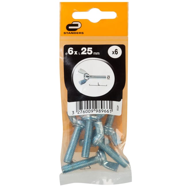 Śruba 6 x 25 mm 6 szt. Standers