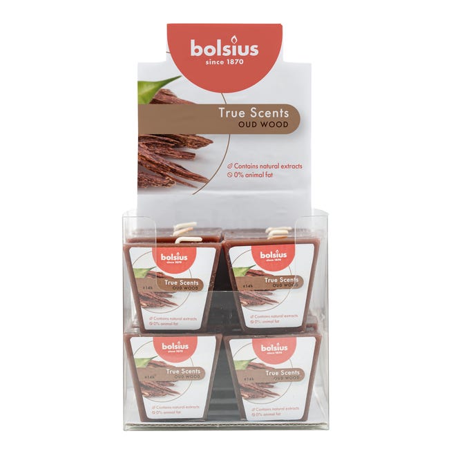 Świeca zapachowa True Scents drzewo agarowe Bolsius