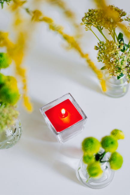 Świeca zapachowa True Scents granat Bolsius