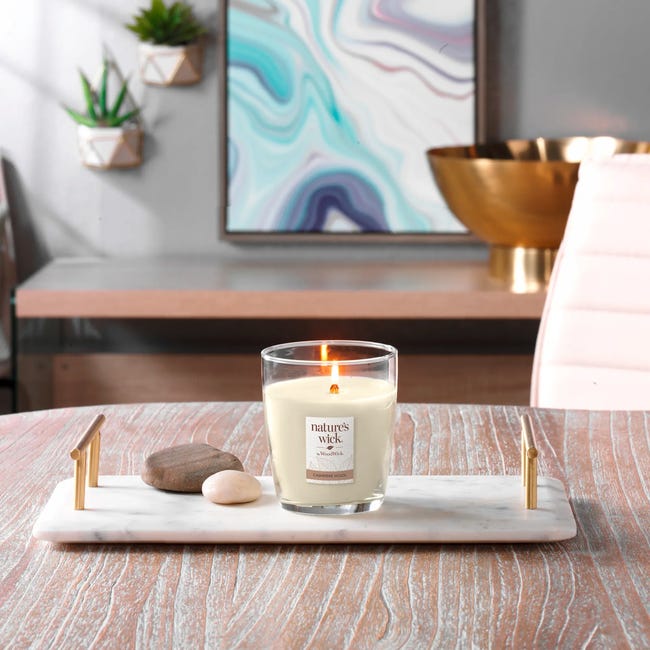 Świeca zapachowa w szkle Cashmere Wool Woodwick