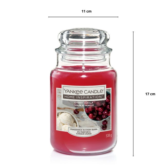Świeca zapachowa w szkle Cherry Vanilla Yankee Candle