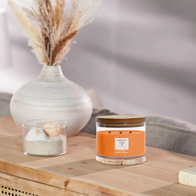 Świeca zapachowa w szkle Orange Papaya Woodwick