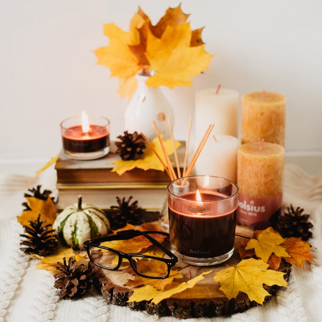 Świeca zapachowa w szkle True Scents drzewo agarowe Bolsius