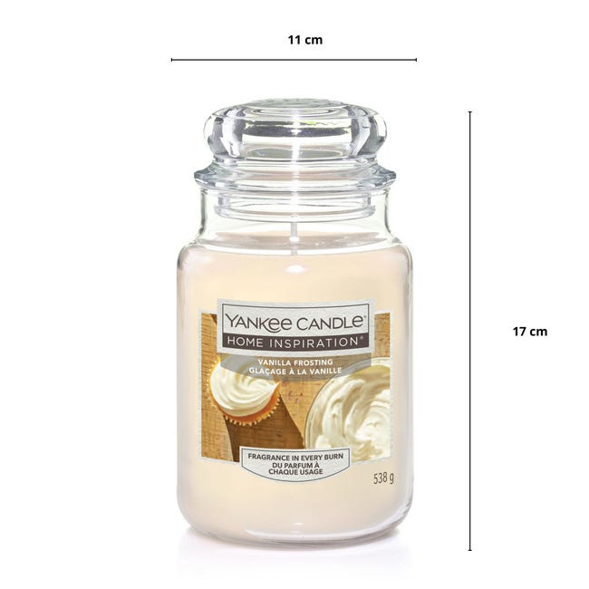 Świeca zapachowa w szkle Vanila Frosting Yankee Candle