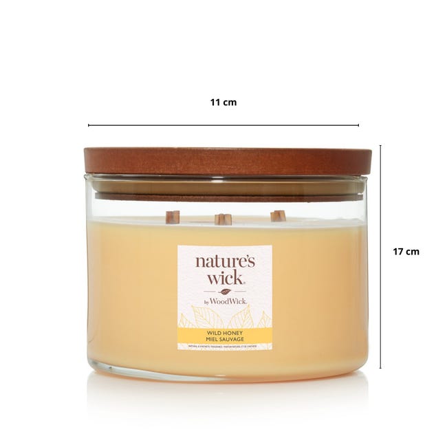 Świeca zapachowa w szkle Wild Honey Woodwick