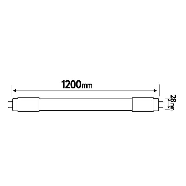 Świetlówka LED G13 16 W 1800 lm Neutralna biel 120 cm Lexman	